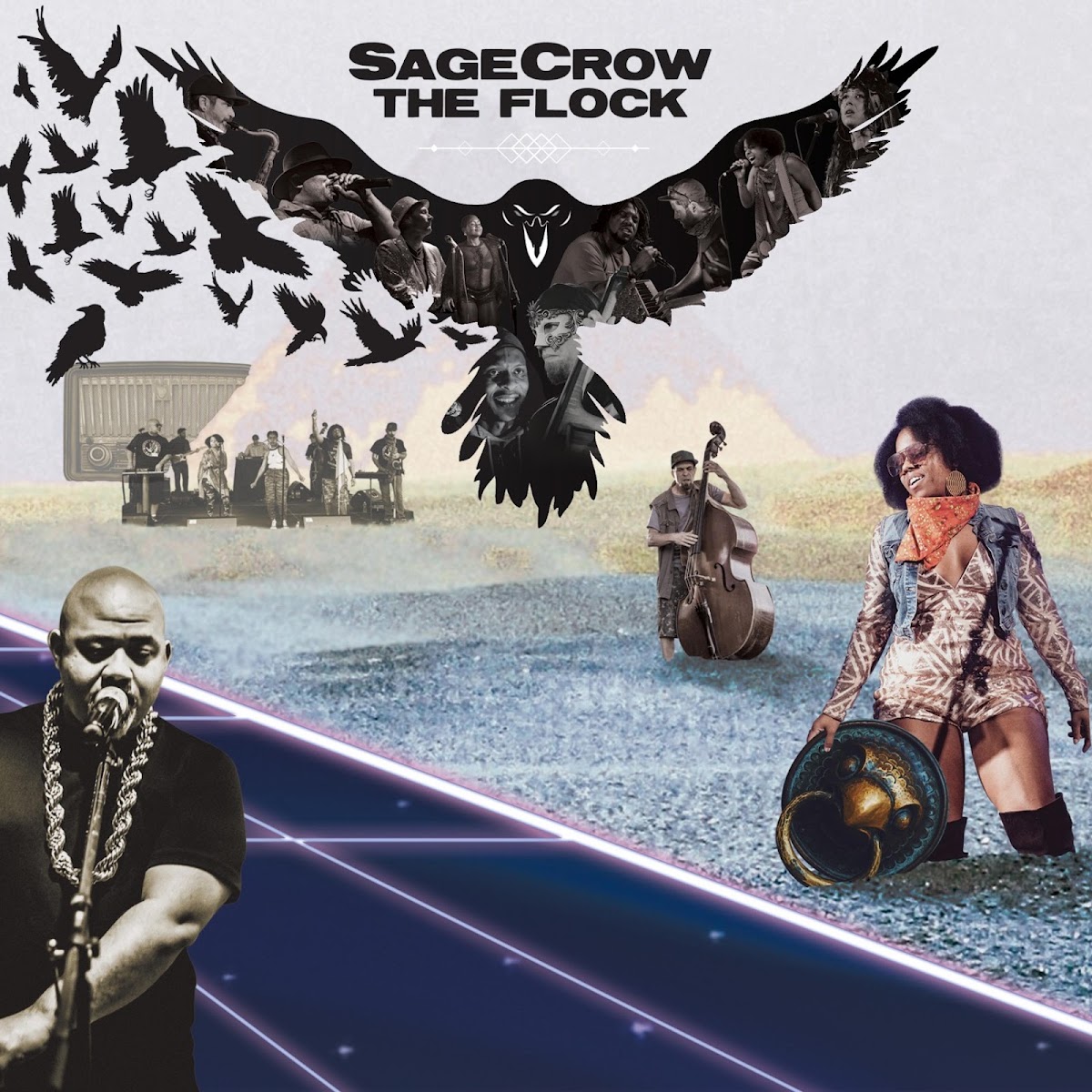 SageCrow The Flock album artwork